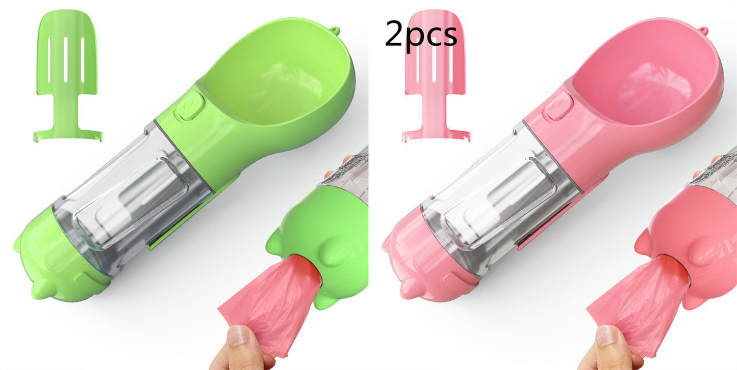 Portable Pet Outdoor Travel 3 In 1 Dog Water Bottle | Koalakits36
