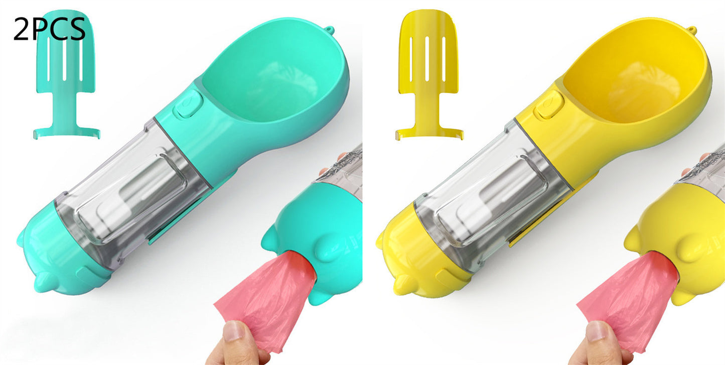 Portable Pet Outdoor Travel 3 In 1 Dog Water Bottle | Koalakits36