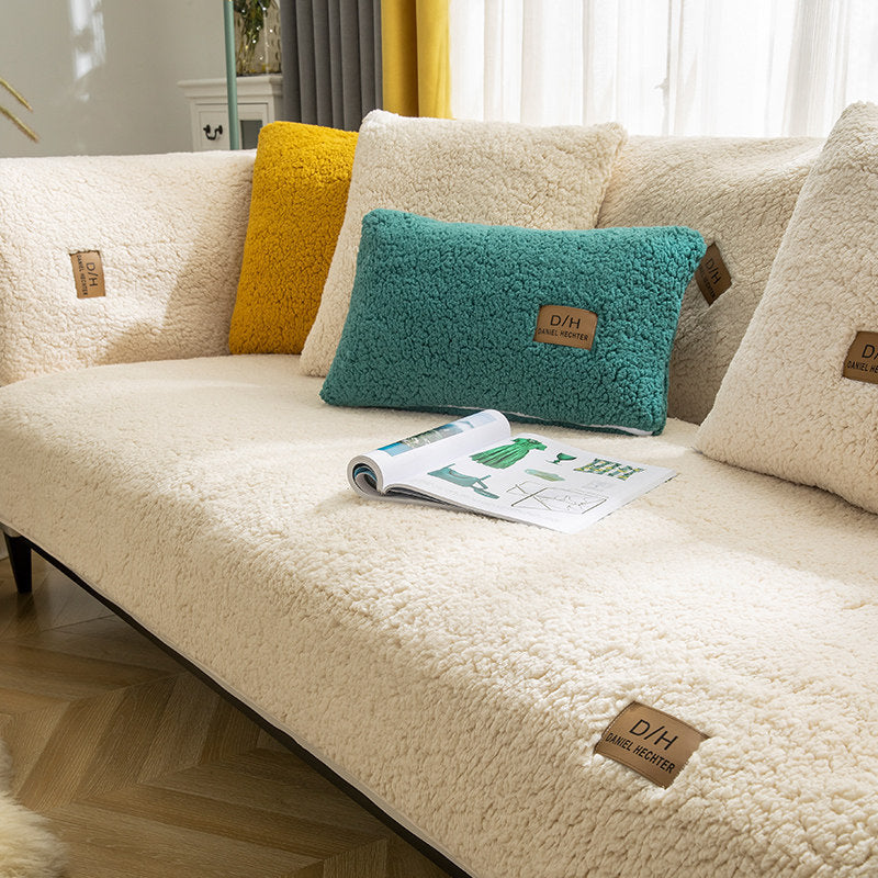 Sofa Towel Thicken Plush | Smooth Sofa Covers | Koalakits36