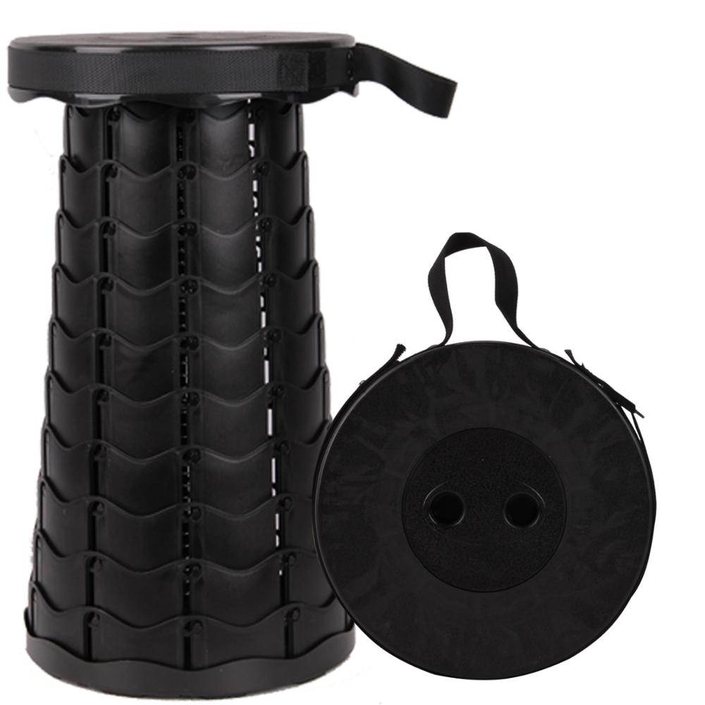 New Rainbow Folding Stool Outdoor Telescopic Stool Portable Light