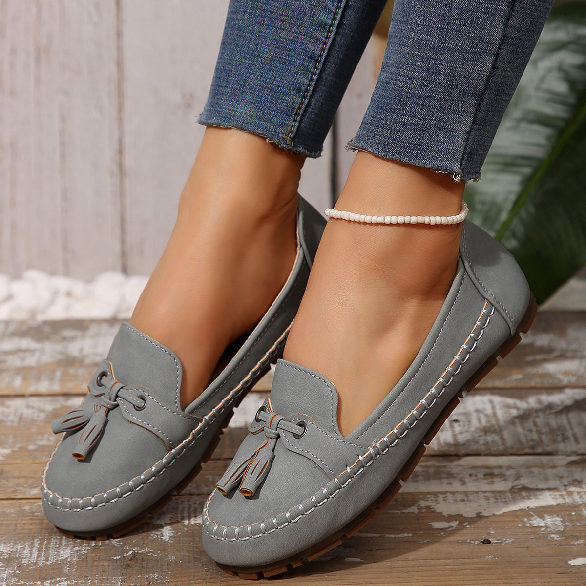 Women's Non-Slip Loafers - Comfortable Flats | Koalakits36