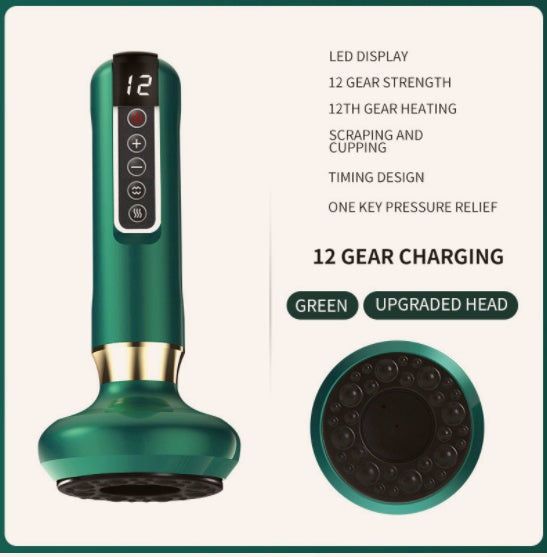 Electric Vacuum Cupping Massager For Body Anti-Cellulite Suction Cup GuaSha | Koalakits36