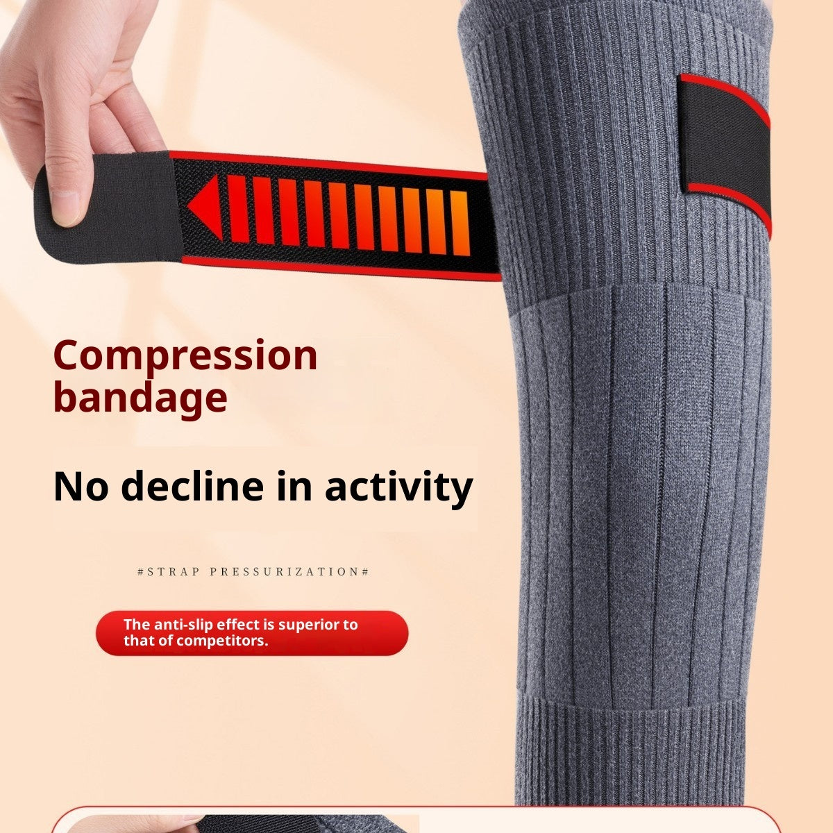 Universal Cold-proof Warm Knee Pads Elastic Windproof Thick Knee Protector Wraps Leg Soft Knee Koalakits36