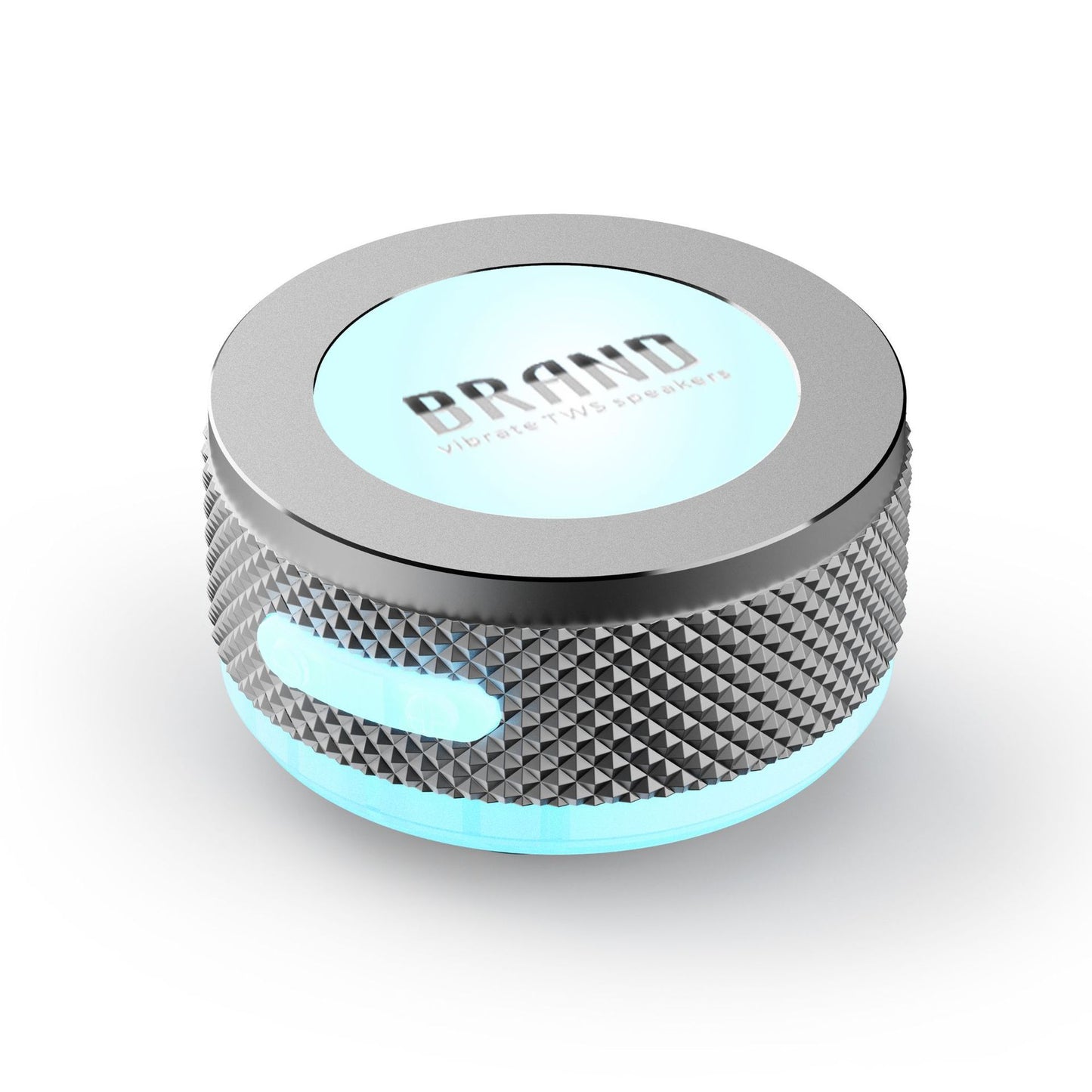 Small Wireless Bone Conduction Bluetooth Portable Surface Vibration Speaker With Color LED Light | Koalakits36
