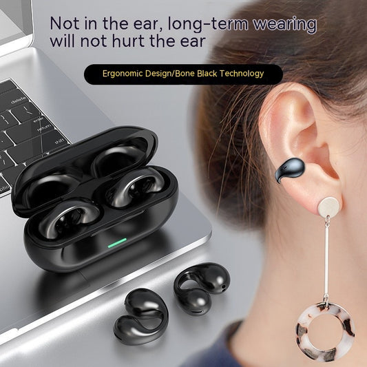 Wireless Ear Clip Bluetooth Headset TWS Comfortable Wear Not In-Ear Sports Wireless | Koalakits36