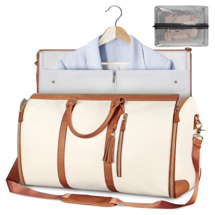 Large Capacity Travel Duffle Bag Women's Handbag Folding Suit Bag Waterproof | Koalakits36