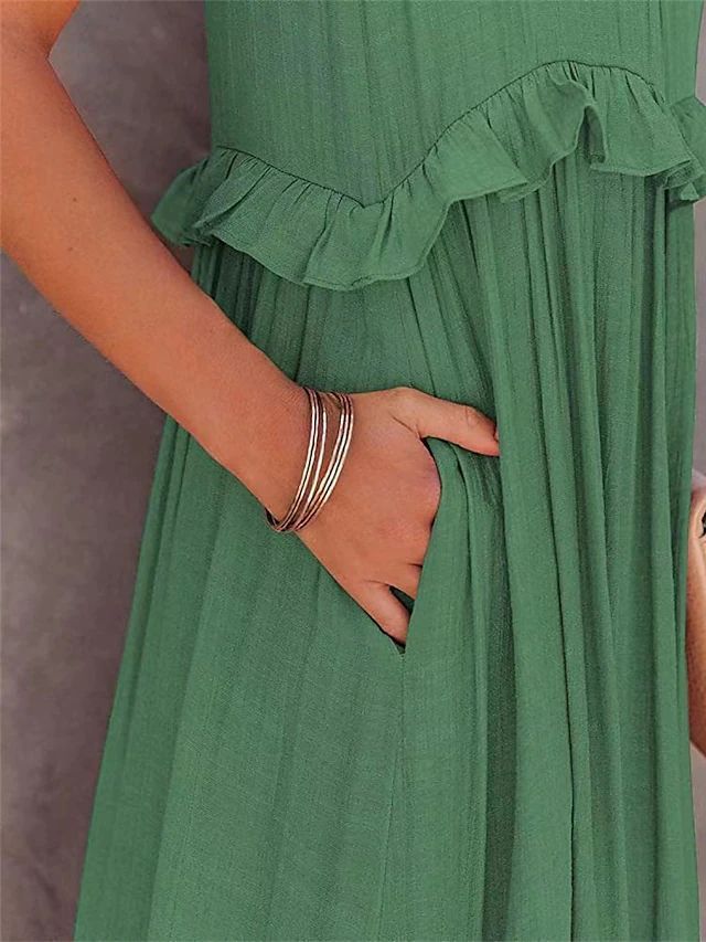Summer Vacation Style Halter Neck Long Dresses Women Fashion Backless | Koalakits36
