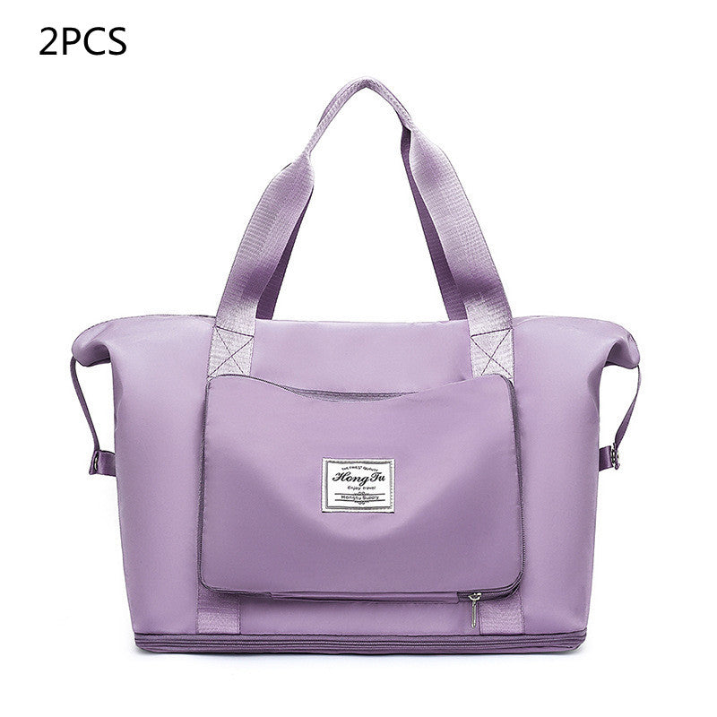 Foldable Large Capacity Women Gym Bags Shoulder Bag for Training Travel Handle Handbag Crossbody Tote Koalakits36