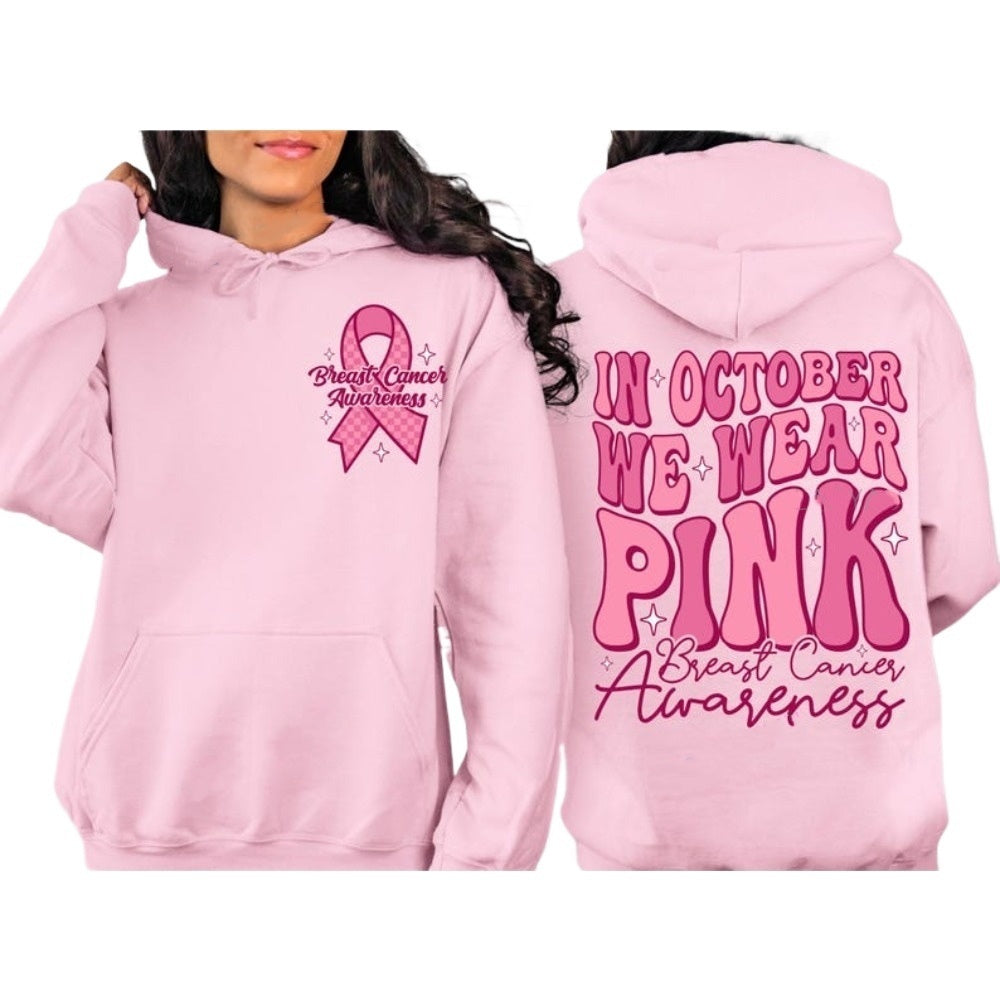 In October We Wear Breast Cancer Awareness Sweatshirt Koalakits36