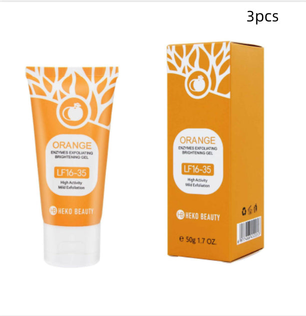Orange Enzyme Exfoliating Gel for Face – Gentle & Natural