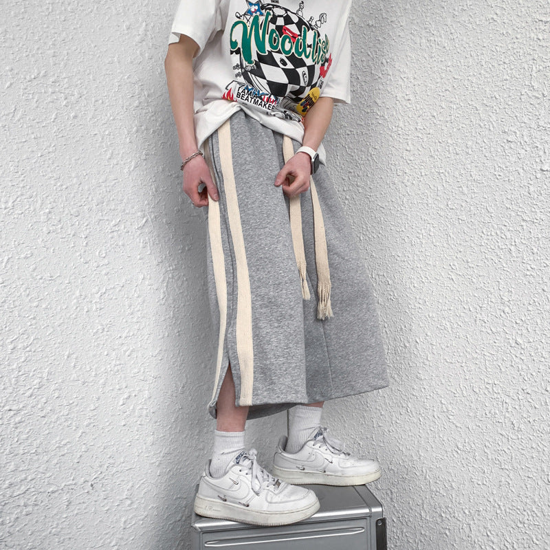 Mens Casual Capri Sweatpants