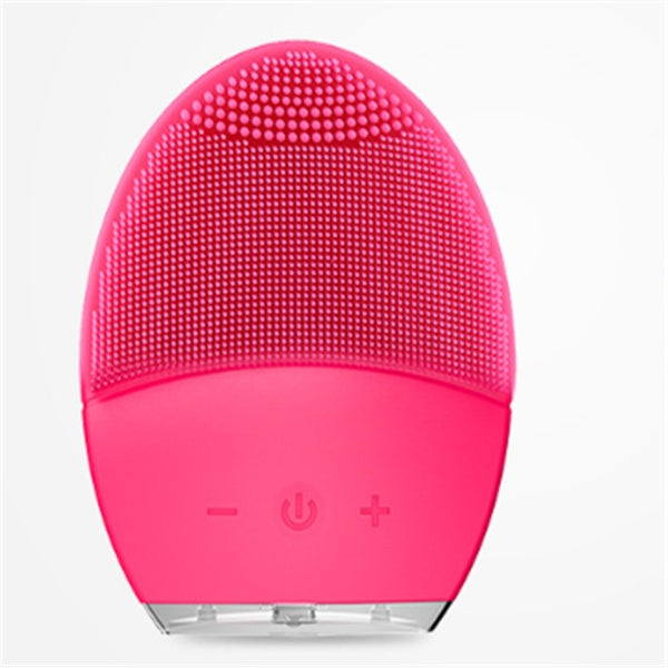 Electric Face Cleansing Brush – Negative Ion Facial Cleaner with Vibration, Multi-Speed Rotation and Deep Pore Cleansing