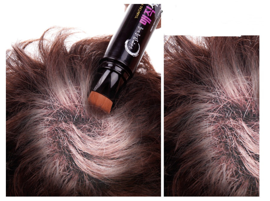 Temporary Hair Color Brush And Comb DIY White Wax One-time Grey Cream Hair Dye Pen | Koalakits36