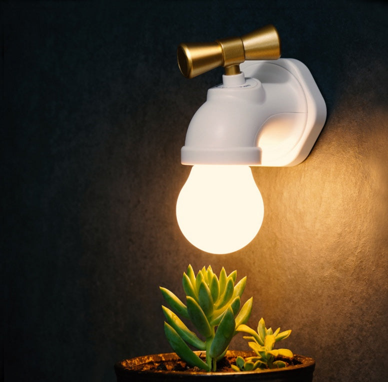 Illuminate Your Nights with the LED Induction Night Lamp: USB-C Charged & Sound-Controlled