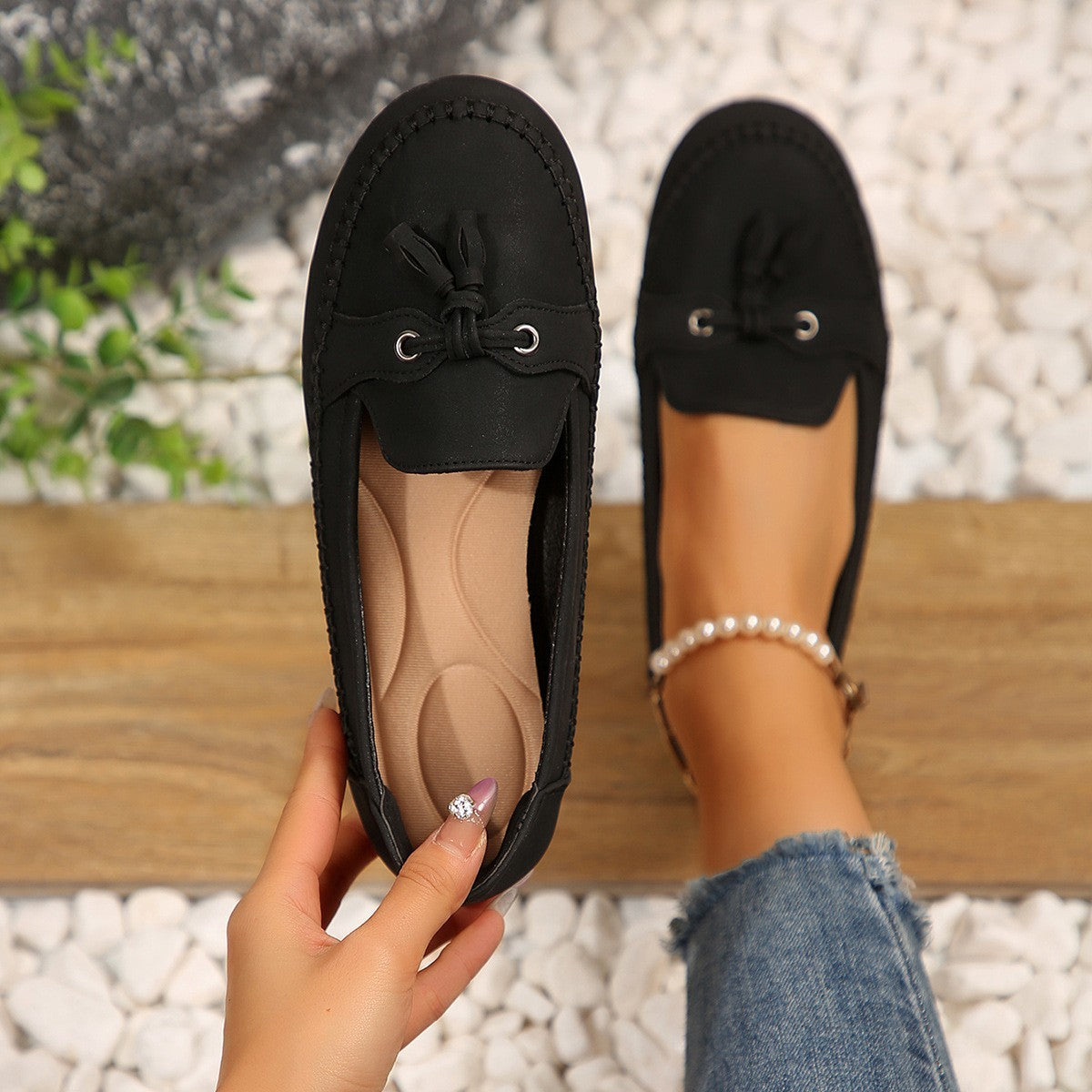 Women's Non-Slip Loafers - Comfortable Flats | Koalakits36