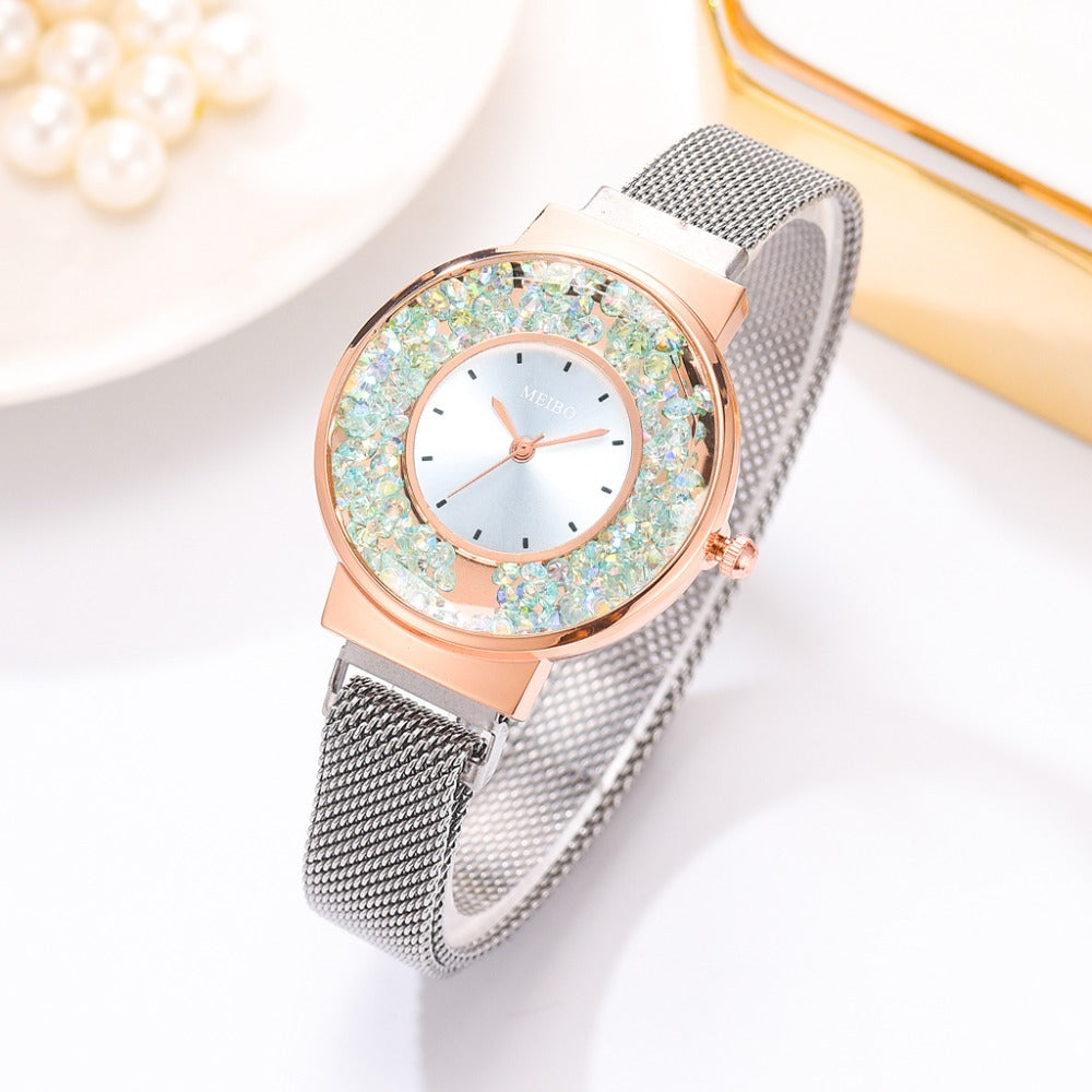 New Magnetic Women Watch with Alloy Strap | Koalakits36