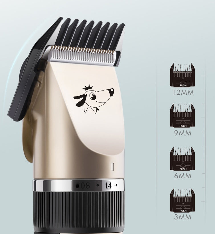 Professional Dog Hair Clipper – Electric Pet Hair Trimmer & Shaver for Easy Grooming at Home