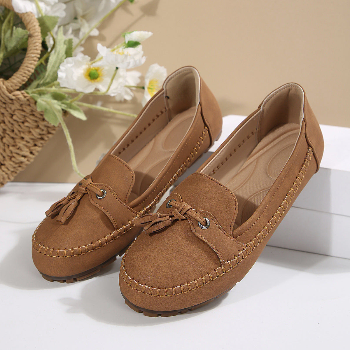 Women's Non-Slip Loafers - Comfortable Flats | Koalakits36