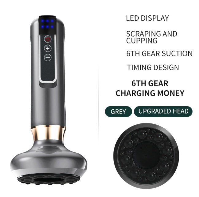 Electric Vacuum Cupping Massager For Body Anti-Cellulite Suction Cup GuaSha | Koalakits36