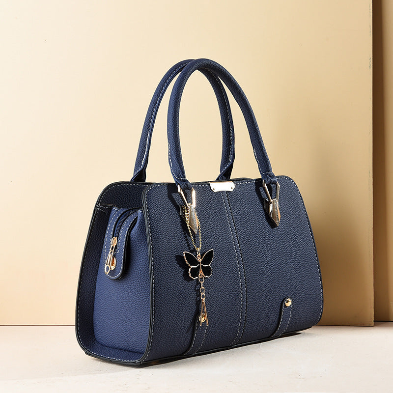 Large Capacity Lychee Pattern Women's Handbag | Koalakits36