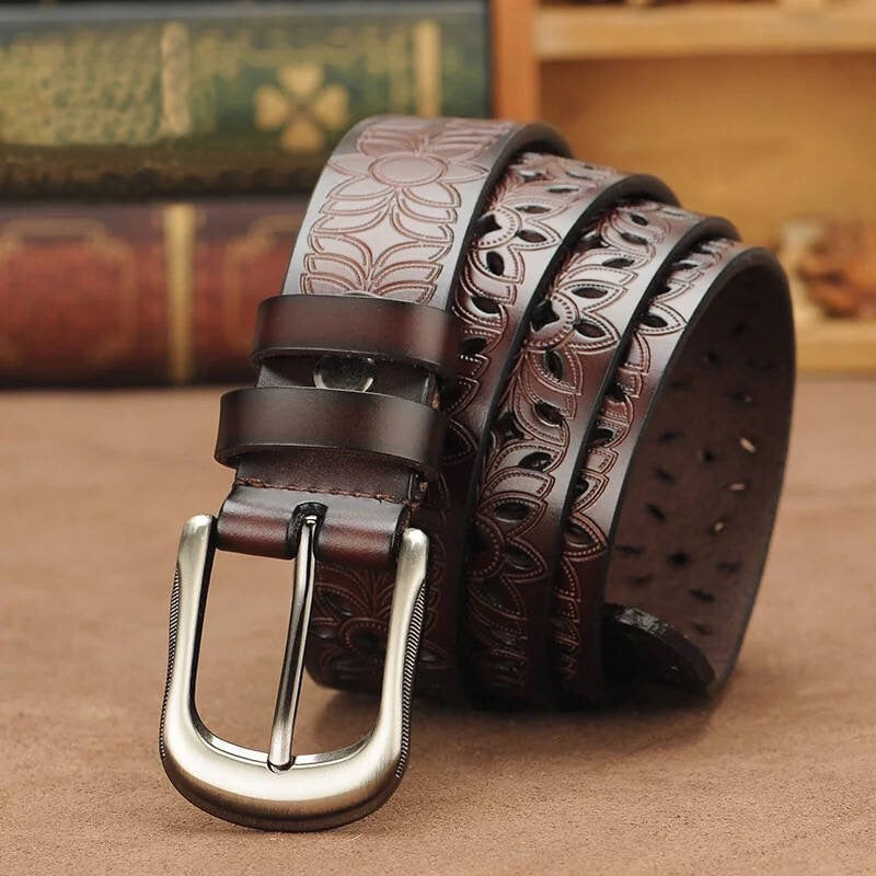 Vintage Leather Belt Women | Koalakits36 Fashion