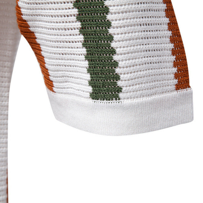 Breathable Men's Polo Shirt - Knitted Style | Koalakits36