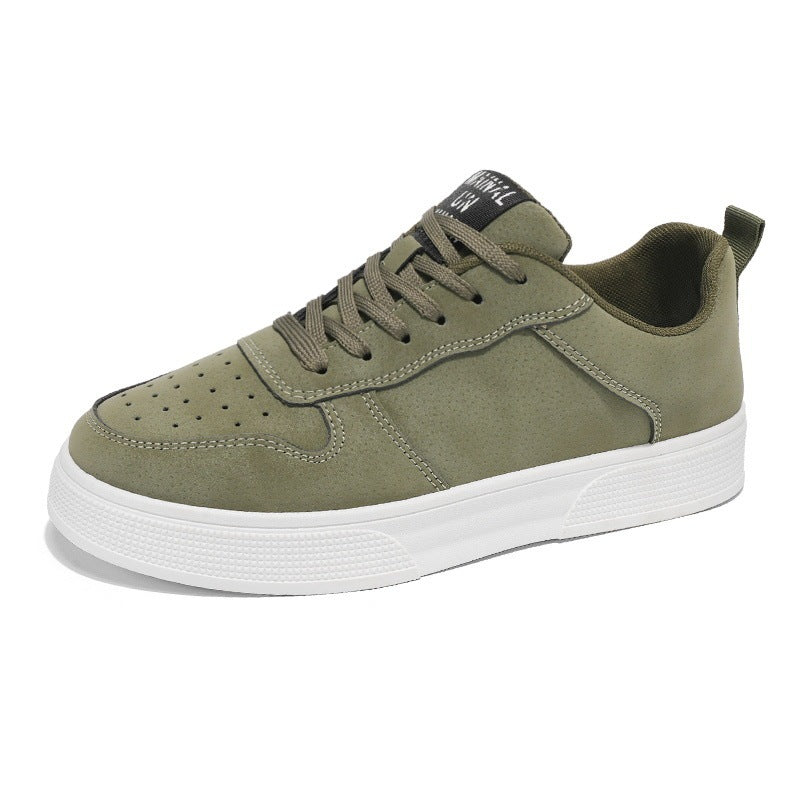 Men's Lace-up Flat Shoes Fashion Casual Round-toe Walking And Jogging Shoes | Koalakits36