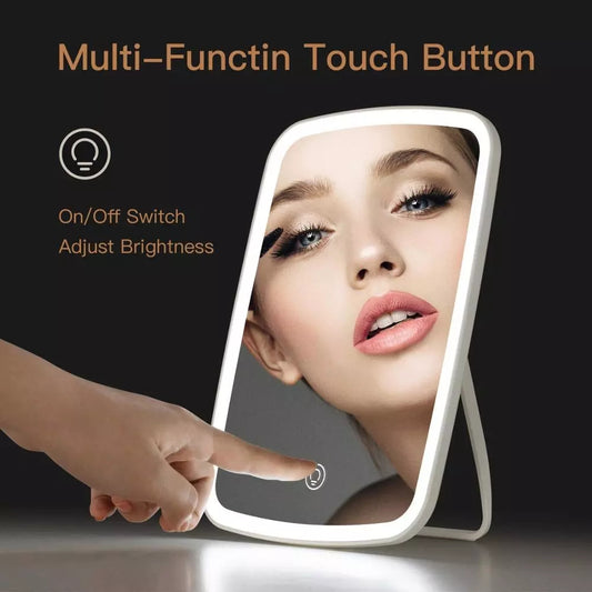Adjustable Makeup Mirror with Lights: Achieve Flawless Beauty Anytime, Anywhere