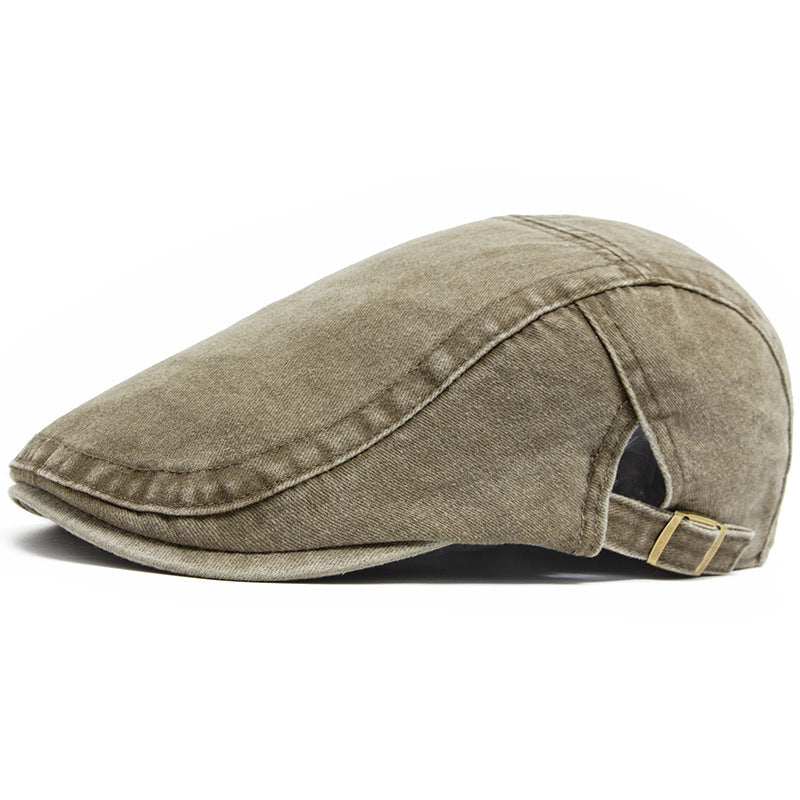 Retro Washed Denim Hat Cowboy Beret Fashion Casual Baseball Cap | Koalakits36