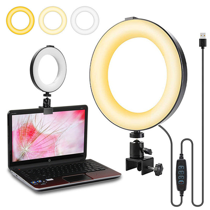 Illuminate Your Space with the Desktop Clip Fill Light: Perfect for Video Conferencing