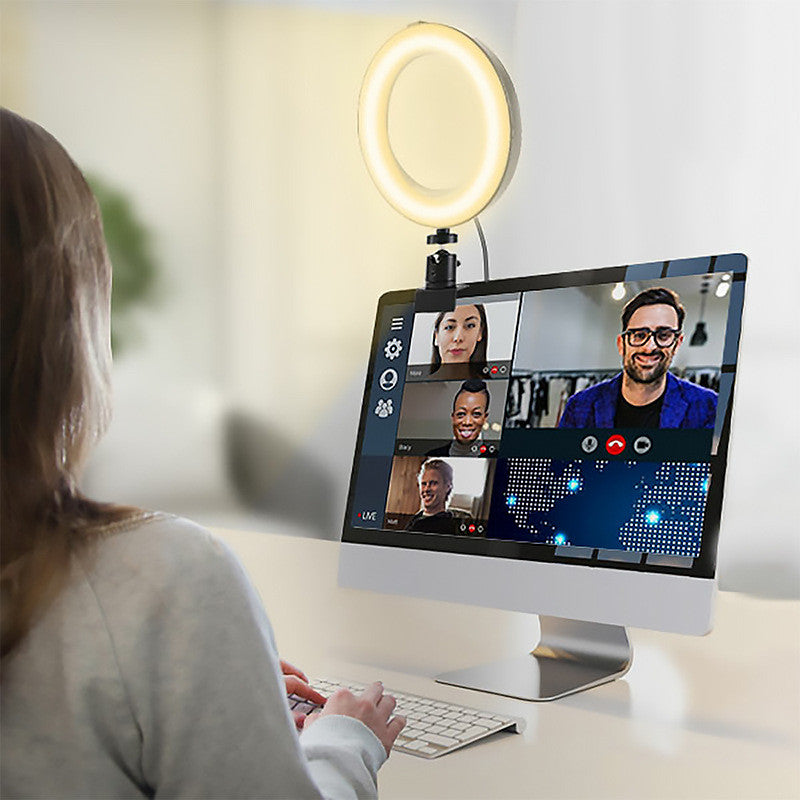Illuminate Your Space with the Desktop Clip Fill Light: Perfect for Video Conferencing
