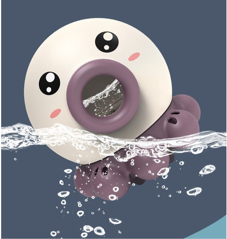 Octopus Fountain Bath Water Toy, Jet Rotating Shower Bathroom Toy, Summer Water Sprinkler Toys, 