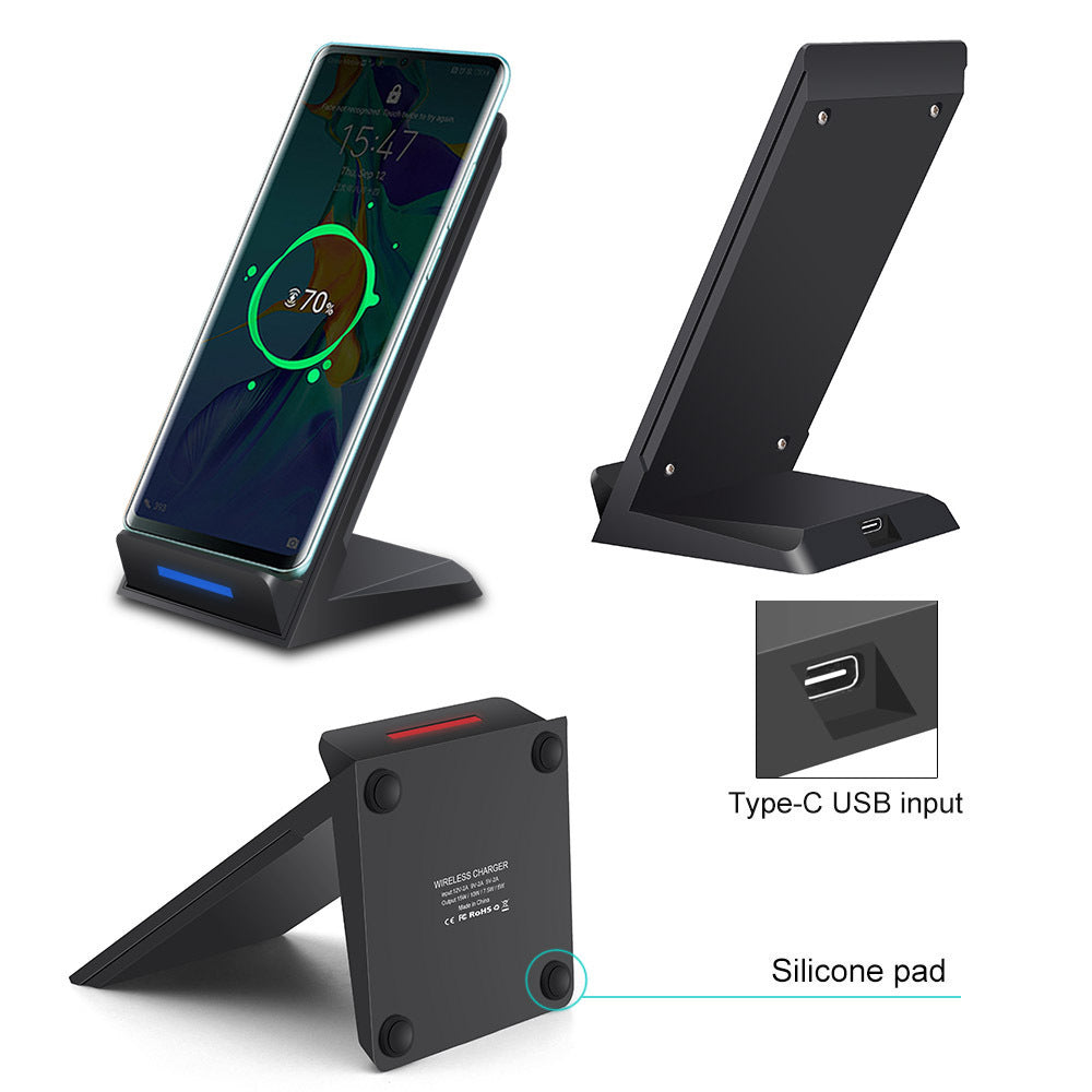 Vertical Wireless Charger Supports QI Charging, Suitable For   Mobile Phones