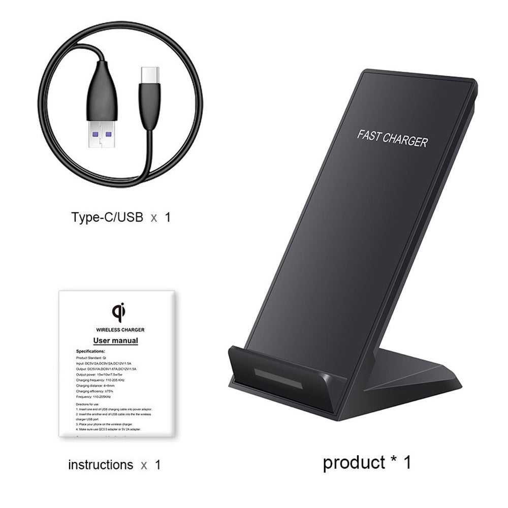 Vertical Wireless Charger Supports QI Charging, Suitable For   Mobile Phones