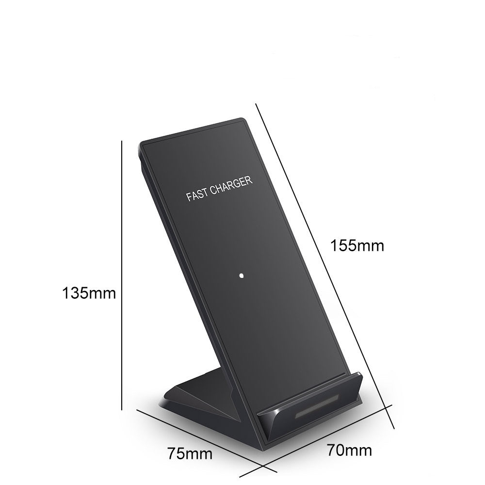 Vertical Wireless Charger Supports QI Charging, Suitable For   Mobile Phones