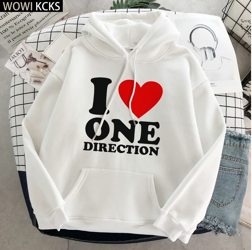 Harajuku Aesthetic Pullover Hooded Sweatshirt Clothing
