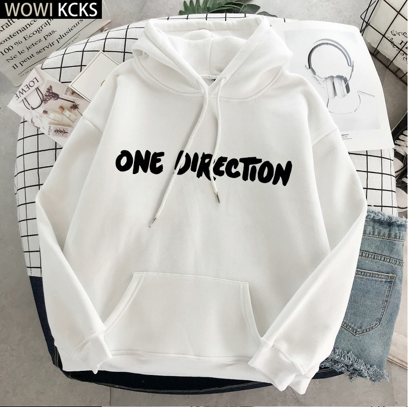 Harajuku Aesthetic Pullover Hooded Sweatshirt Clothing