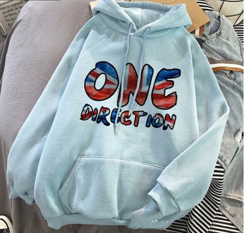 Harajuku Aesthetic Pullover Hooded Sweatshirt Clothing