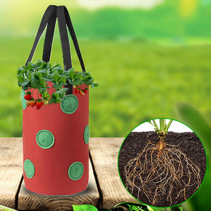 Vertical Strawberry Grow Bag – Transform Your Gardening Experience