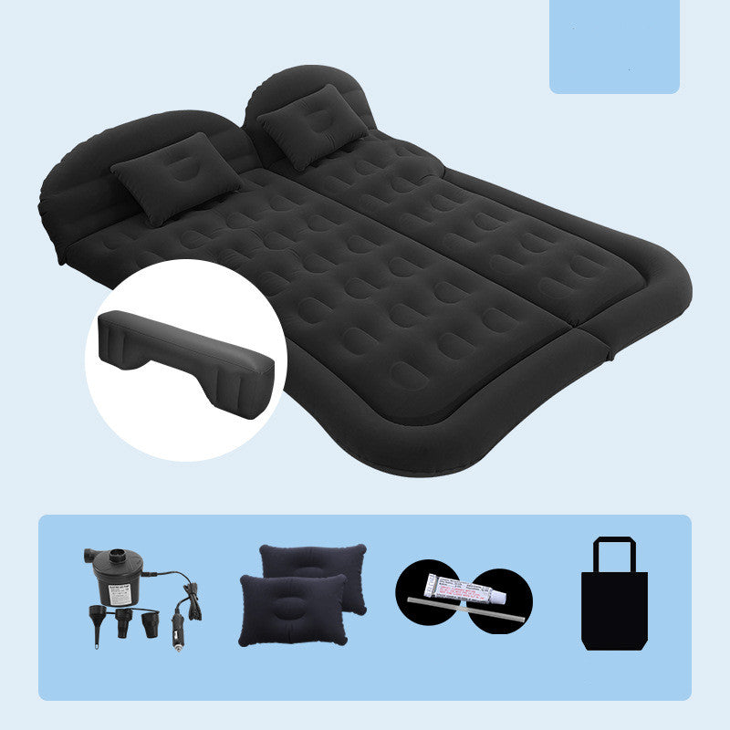 Inflatable Car Bed Mattress SUV Multifunctional Inflatable Bed Accessories