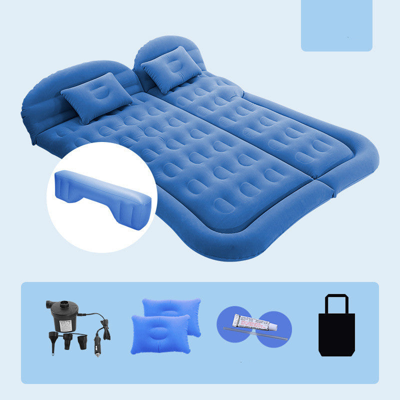 Inflatable Car Bed Mattress SUV Multifunctional Inflatable Bed Accessories