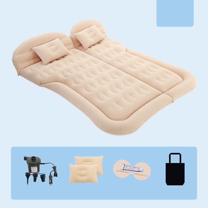 Inflatable Car Bed Mattress SUV Multifunctional Inflatable Bed Accessories