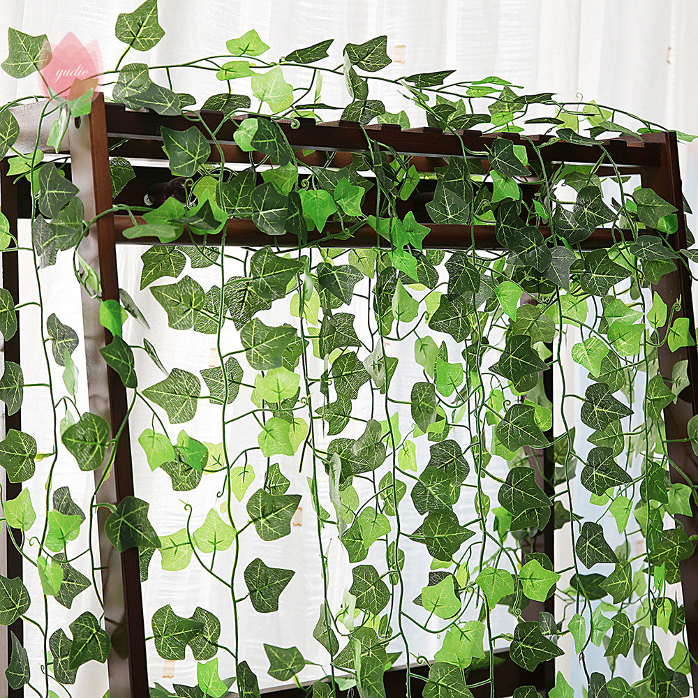 Transform Your Space with Our Stunning Artificial Hanging Leaf Garland