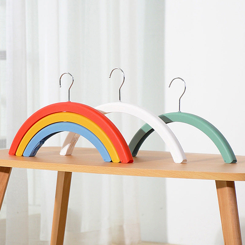 Multifunctional Clothes Drying Rack - Creative Rainbow Rotating Hanger for All Your Drying Needs