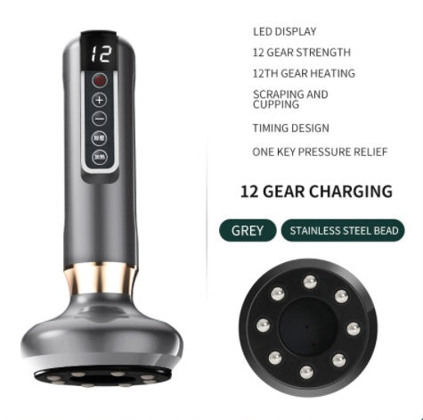 Electric Vacuum Cupping Massager For Body Anti-Cellulite Suction Cup GuaSha | Koalakits36