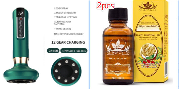 Electric Vacuum Cupping Massager For Body Anti-Cellulite Suction Cup GuaSha | Koalakits36