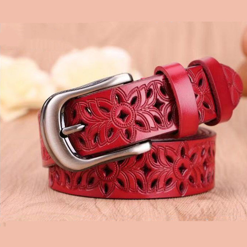 Vintage Leather Belt Women | Koalakits36 Fashion