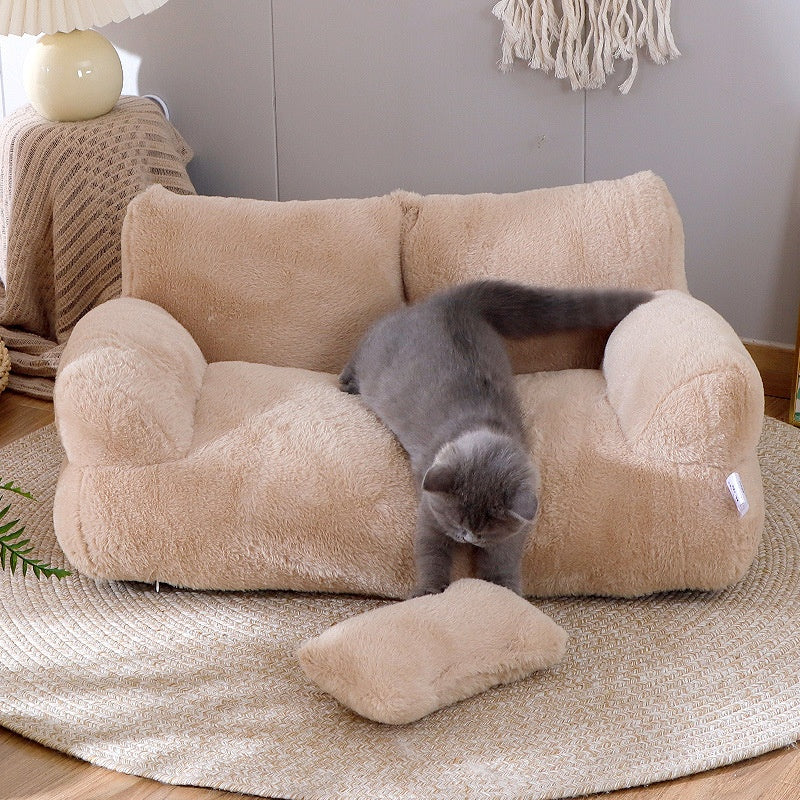 Cat Bed Sofa Winter Warm 