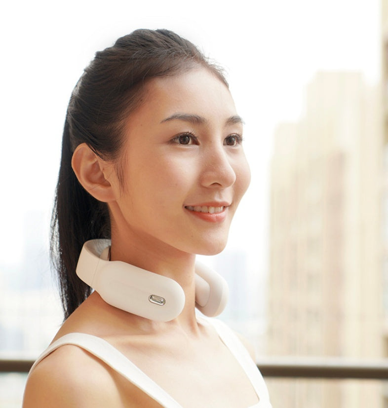 Cervical & Shoulder Massager with Intelligent Remote Control – Ergonomic Neck Massage Device for Home & Office Relaxation