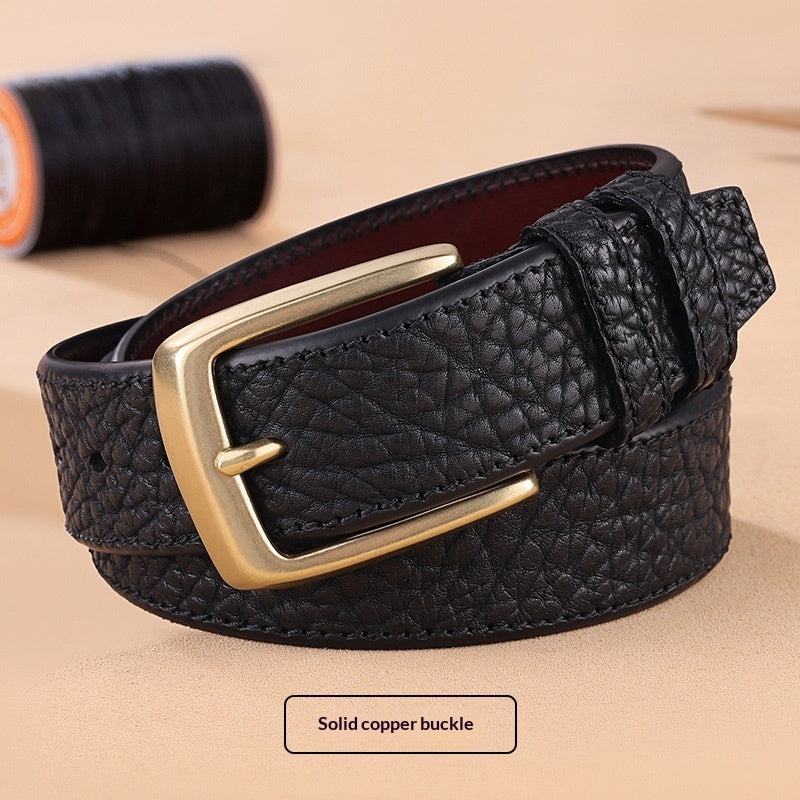 Mens Full-grain Leather Belt
